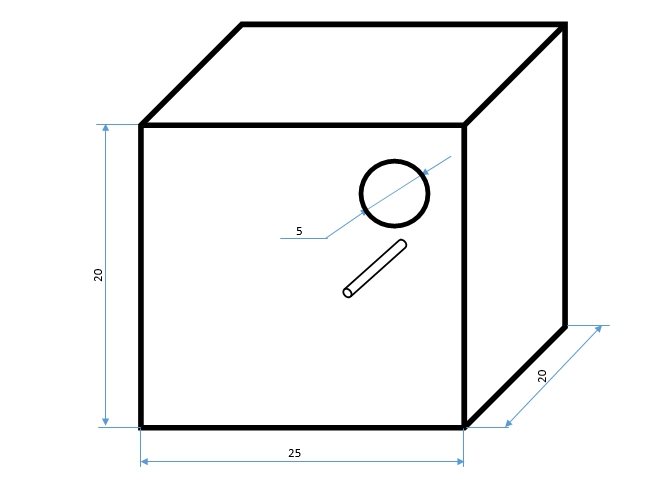 Гнездовой домик для волнистых попугаев своими руками -