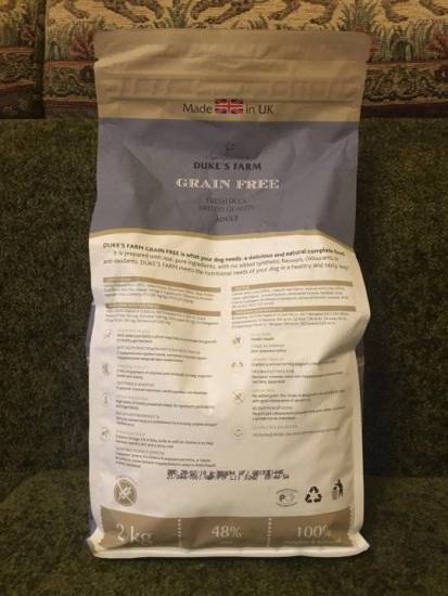 Корма для собак duke’s farm