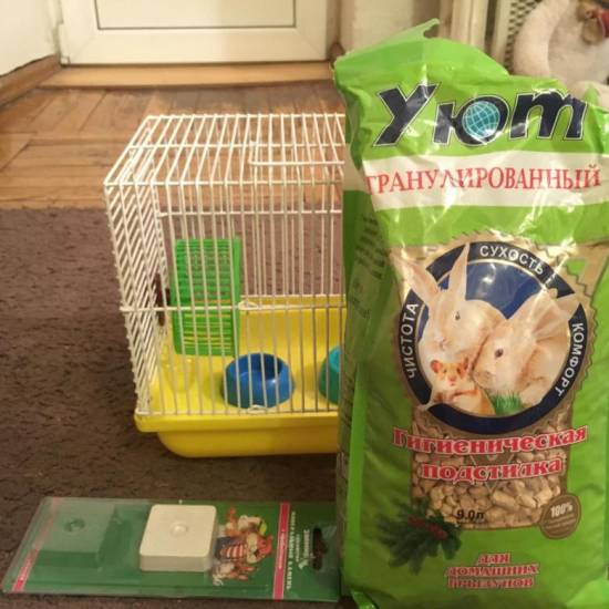 Наполнители для хомяков