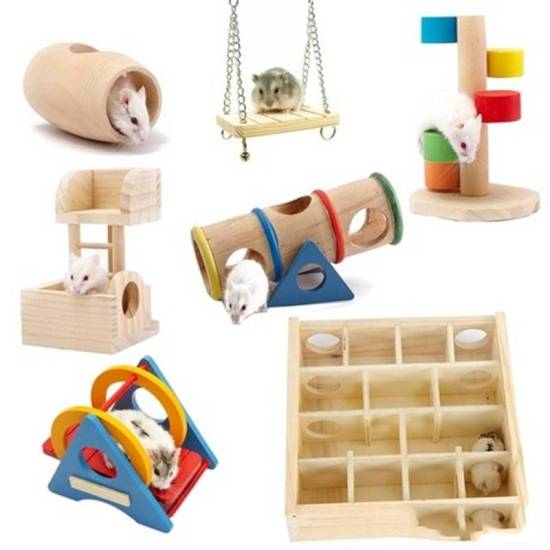 Разнообразие игрушек для хомяков: как смастерить игрушку своими руками с фото