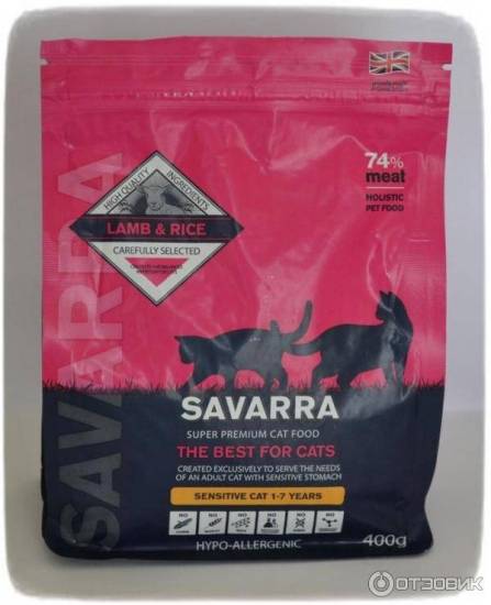 Корм для кошек savarra (савара): плюсы и минусы, отзывы ветеринаров