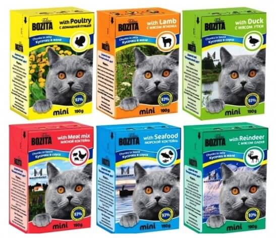 Бозита корм для кошек