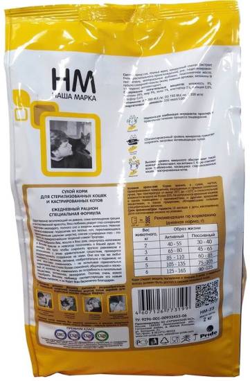 Корм для кошек наша марка: обзор, виды, отзывы