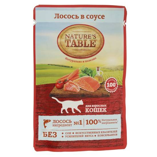 Корм для кошек натурес табле – все ли компоненты в составе полезны для здоровья питомцев?