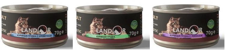 Обзор влажного корма Landor