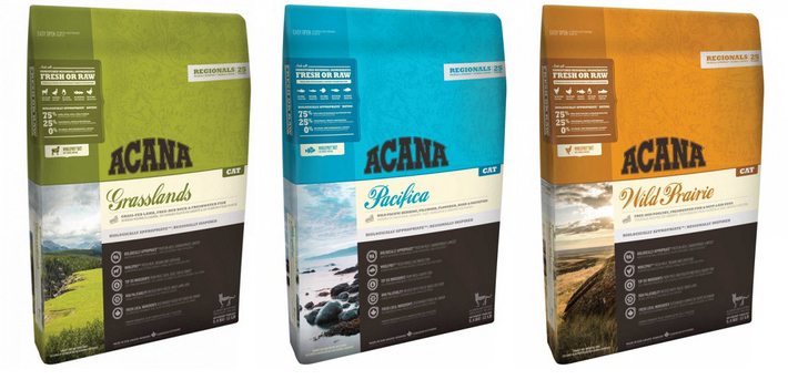 Обзор сухого корма для кошек Acana — новая формула