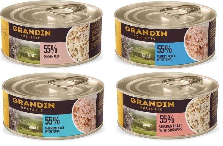 Обзор влажного корма Grandin